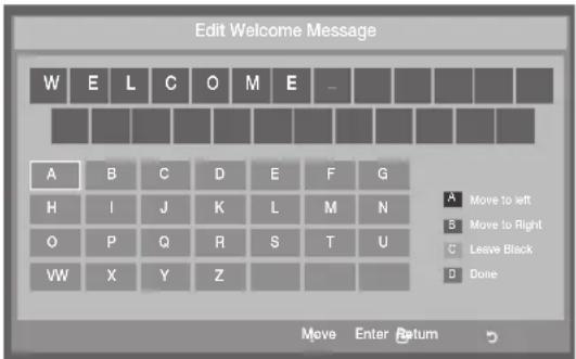 SAMSUNG HG28EB690BB - Welcome Message - 4