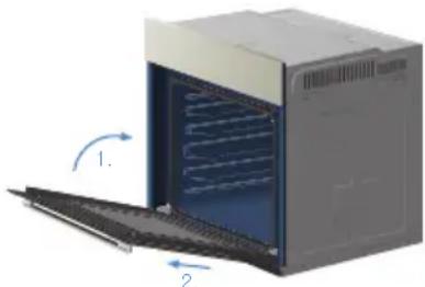 SAMSUNG BF641TST - Ausbau der Gerätetür - 2