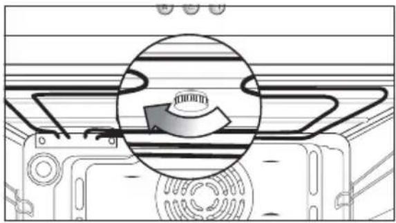 SAMSUNG BF62TCSTD - So reinigen Sie das obere Heizelement - 3