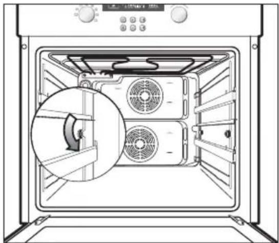 SAMSUNG BF62TCSTD - Seitenführungsgitter lösen - 1