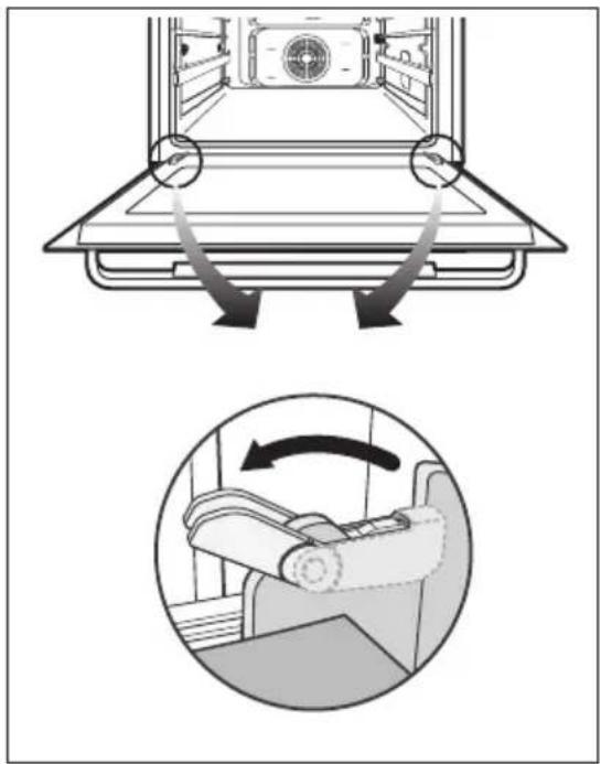 SAMSUNG BF62TCSTD - Gerätetür abnehmen - 1