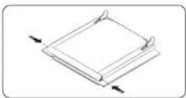 SAMSUNG NV72M1010BS/EG - Ausbau des Glaseinsatzes der Gerätetür - 1