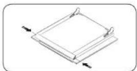 SAMSUNG NV70N3541RS/EG - Ausbau des Glaseinsatzes der Gerätetür - 1