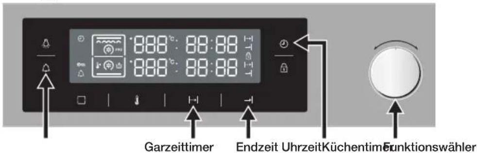 SAMSUNG NV70F7796ES/EG - Einstellen der Zeit - 1