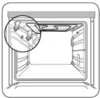 SAMSUNG NV70F7796ES/EG - BEFESTIGEN DER SEITENGITTER (JE NACH MODELL) - 1