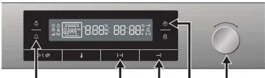 SAMSUNG NV6584LNESR/EG - Einstellen der Zeit - 1