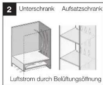 SAMSUNG NV6584LNESR/EG - Einbau in einen Küchenschrank - 2