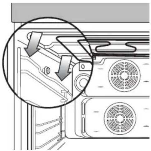 SAMSUNG HS-3000A - ABNEHMEN DER SEITLICHEN SCHIENEN - 1
