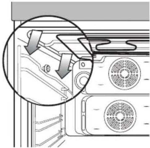 SAMSUNG HS-1000A - ABNEHMEN DER SEITLICHEN SCHIENEN - 1