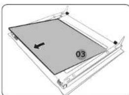 SAMSUNG NV75M5571BM - Glaseinsatz der Gerätetür - 4