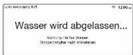 SAMSUNG NV73M9770BS - Ablassvorgang läuft - 2