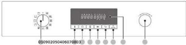 SAMSUNG NV70K2340BS/EG - Bedienfeld - 1