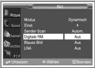 SAMSUNG SP43W6HF - Weitere Bildeinstellungen - 2