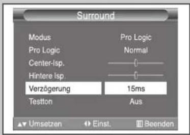 SAMSUNG SP43W6HF - Dolby-Einstellungen anpassen - 4