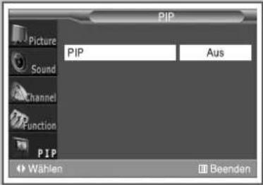 SAMSUNG SP43W6HF - PIP-Funktion verwenden (Bild in Bild) - 1