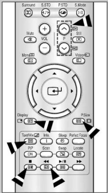 SAMSUNG SP43W6HF - Anzeigeoptionen auswählen - 1