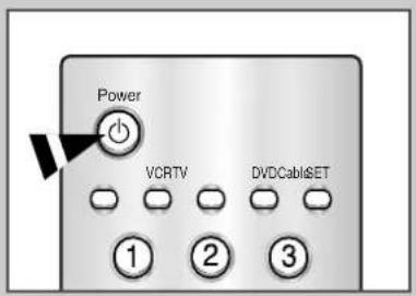SAMSUNG SP43W6HF - Ein- und Ausschalten - 2