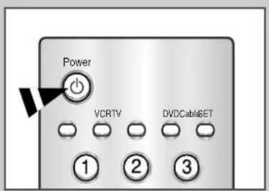 SAMSUNG SP43W6HF - Fernsehgerät in den Bereitschaftsmodus (Standby) versetzen - 1