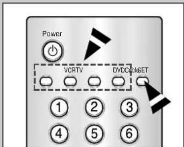 SAMSUNG SP43W6HF - Fernbedienung für andere Geräte einstellen - 5