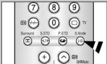 SAMSUNG SP43W6HF - Tonwiedergabemodus wählen (abhängig vom Modell) - 1