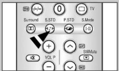 SAMSUNG SP43W6HF - Tonwiedergabestandard ändern - 3