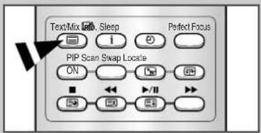 SAMSUNG SP43W6HF - Videotextinformationen anzeigen - 3