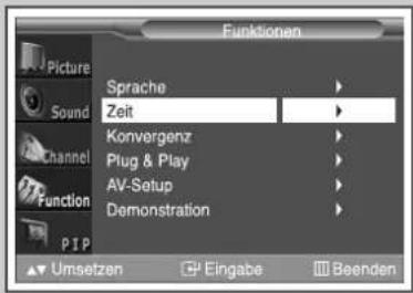 SAMSUNG SP43W6HF - Automatische Netzabschaltung EIN/AUS - 1