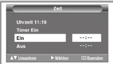 SAMSUNG SP43T7HPK - Automatische Netzabschaltung EIN/AUS - 4