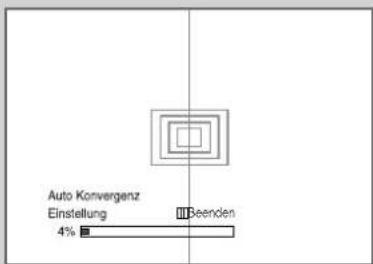 SAMSUNG SP43T7HPK - Sie können die Konvergenz auch automatisch auf die Werkseinstellungen setzen. - 5