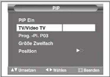 SAMSUNG SP43T7HPK - PIP-Funktion verwenden (Bild in Bild) - 3