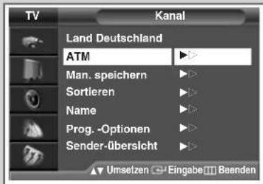 SAMSUNG SP43T7HPK - Kanäle automatisch einstellen - 3