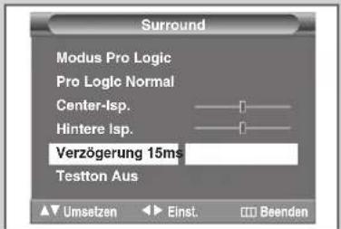 SAMSUNG SP43T7HPK - Dolby-Einstellungen anpassen - 4