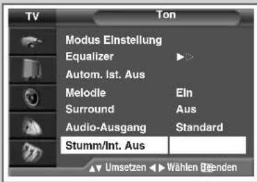 SAMSUNG SP43T7HPK - Externe Tonwiedergabe einstellen - 2