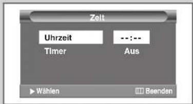SAMSUNG SP43T7HPK - Aktuelle Uhrzeit einstellen und anzeigen - 2