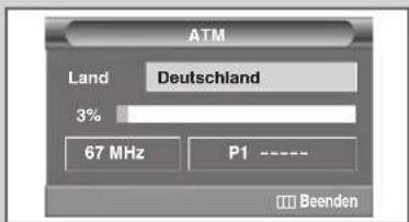 SAMSUNG SP43T7HPK - Kanäle automatisch einstellen - 5