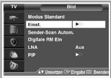 SAMSUNG SP43T7HPK - Bildeinstellungen anpassen - 1