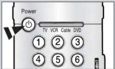 SAMSUNG SP43L2H - Fernsehgerät in den Bereitschaftsmodus („Standby“) versetzen - 2