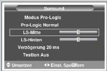 SAMSUNG SP43L2H - Dolby-Einstellungen anpassen - 1
