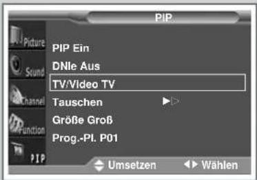 SAMSUNG SP43L2H - Bild-in-Bild-Funktion (PIP) verwenden - 2