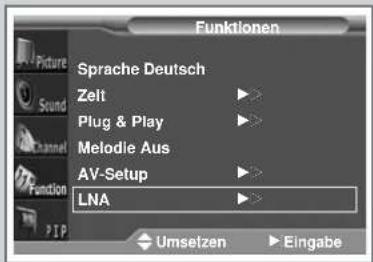 SAMSUNG SP43L2H - LNA-Funktion (Low Noise Amplifier) verwenden - 2