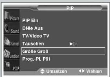 SAMSUNG SP43L2H - Bild-in-Bild-Funktion (PIP) verwenden - 4