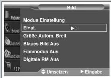 SAMSUNG SP43L2H - Bildeinstellungen anpassen - 3