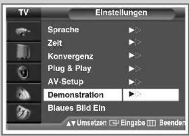 SAMSUNG SP42W4HPK - Demo-Programm ansehen - 2