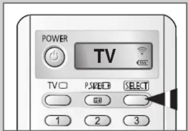 SAMSUNG SP42W4HPK - Fernbedienung für andere Geräte einstellen - 1