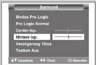 SAMSUNG SP42W4HPK - Dolby-Einstellungen anpassen - 3