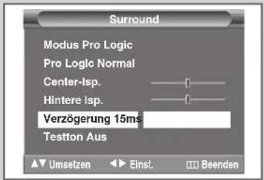 SAMSUNG SP42W4HPK - Dolby-Einstellungen anpassen - 4