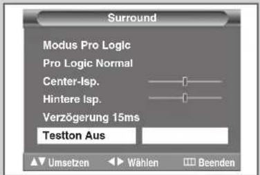 SAMSUNG SP42W4HPK - Dolby-Einstellungen anpassen - 5