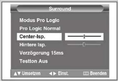 SAMSUNG SP42W4HPK - Dolby-Einstellungen anpassen - 2