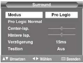 SAMSUNG SP42W4HPK - Dolby Digital-Einstellungen anpassen - 4