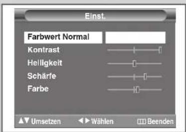 SAMSUNG SP42W4HPK - Bildeinstellungen anpassen - 3